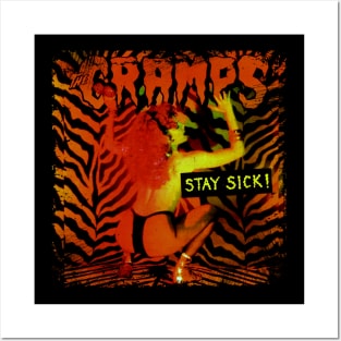 Savage Rockabilly The Cramps Unleashed Music On A T-Shirt Posters and Art